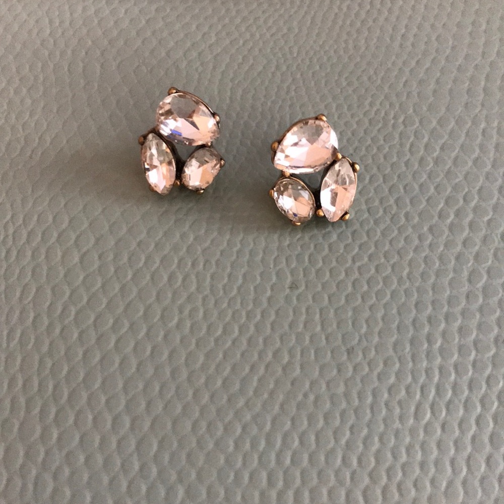 J. Crew crystal studs